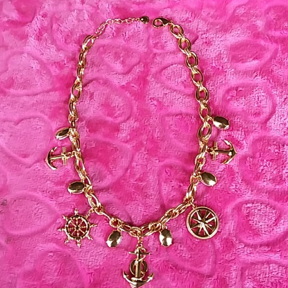 CHARTER CLUB NAUTICAL CHARM NECKLACE NWOT - Picture 8 of 10